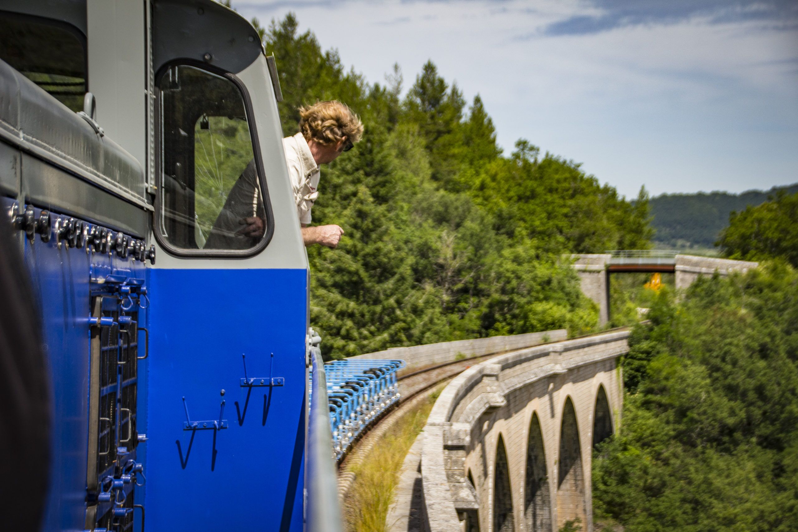 Parcours vélorail en couple