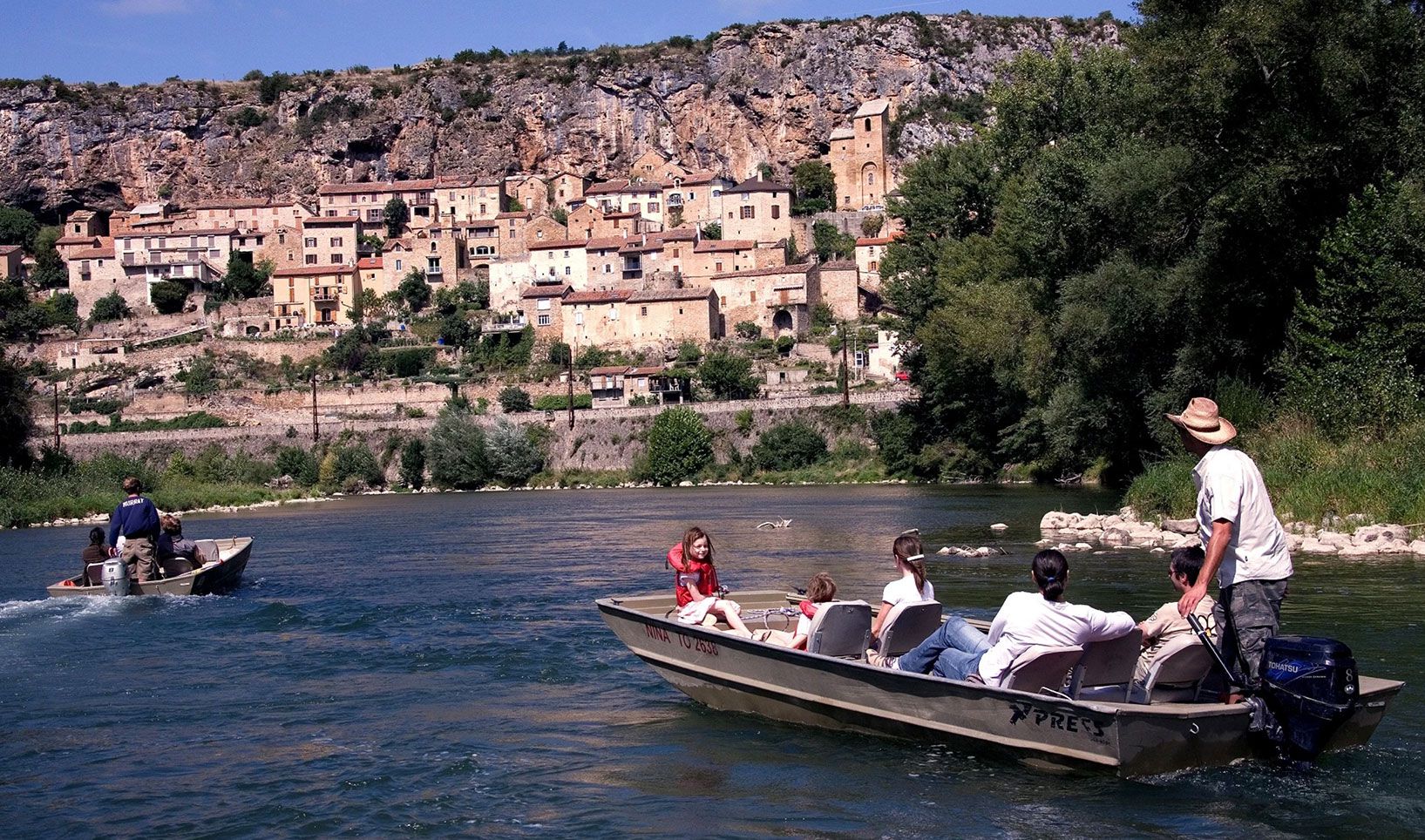 Les bateliers du viaduc de Millau