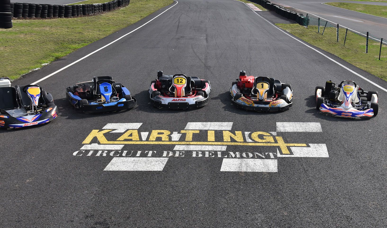Piste de karting et pilotage au circuit de Belmont
