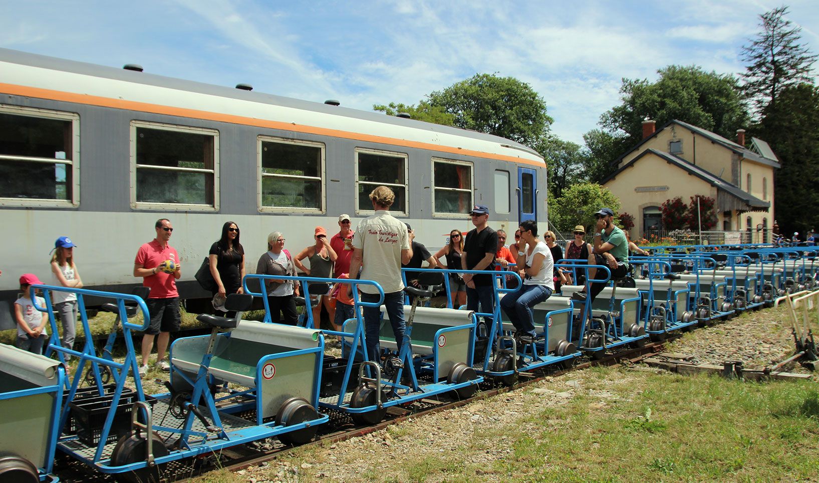 Parcours vélorail occitanie
